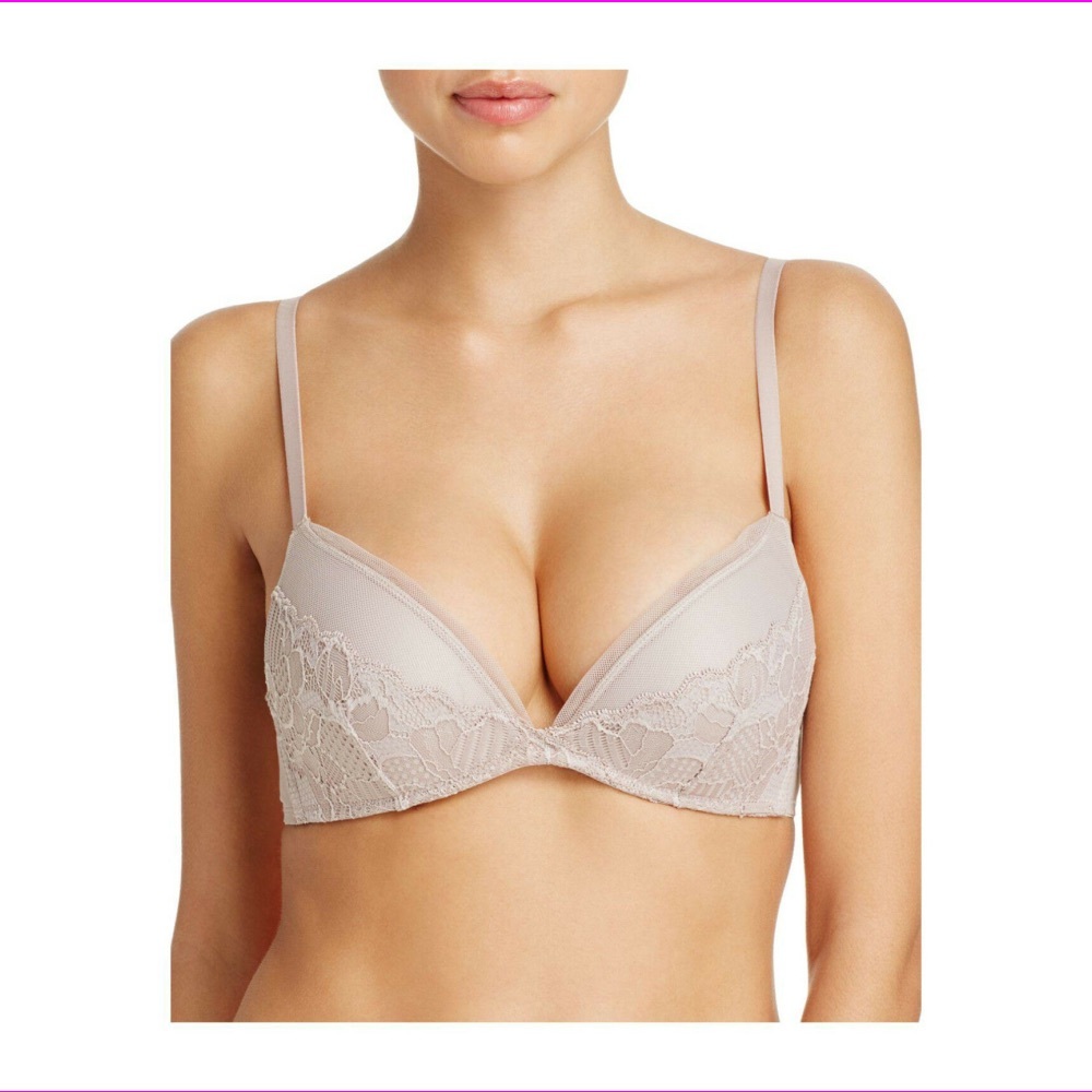 Calvin Klein linger plunge push-up 34D